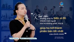 Coach Minh Ngọc với chuyên môn cao trong nghề